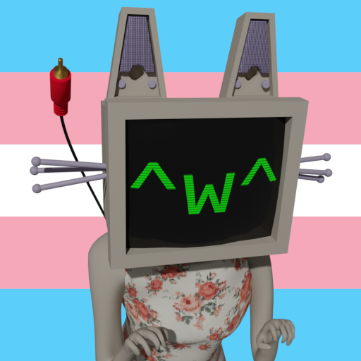 (a robot catgirl ^-^)